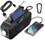 SOLÁRNE FM RÁDIO KĽÚČKA BATERKA POWER BANKA USB SOS SOLÁRNE FM RÁDIO KĽÚČKA BATERKA POWER BANKA USB SOS
