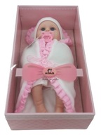 Bábika ANATOMICAL GIRL BABY Bábika 45 cm Gumená bábika