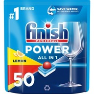 Finish Power All-In-1 tablety do umývačky riadu 50 kusov Lemon Lemon Finish Power All-In-1 tablety do umývačky riadu 50 kusov Lemon Lemon