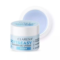 Claresa Soft&easy CLEAR stavebný gél 12g