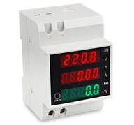 4v1 meter ENERGETICKÝ METER HODINKOVÝ METER AMPER METER DIN 125A 300V COSfi RMS