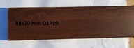 80X20mm imitácia dreva podobná drevu O2P19 1 meter 80X20mm imitácia dreva podobná drevu O2P19 1 meter