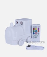DETSKÉ SVETLO VLAKOVÉ SVETLO RGB NABÍJACIE USB S LED DIAĽKOVÝM OVLÁDANÍM