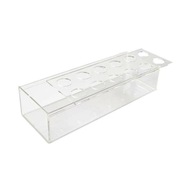 Obdĺžniková váza na kvety Akryl 25x10x6,5 cm 12 otvorov Obdĺžniková váza na kvety Akryl 25x10x6,5 cm 12 otvorov