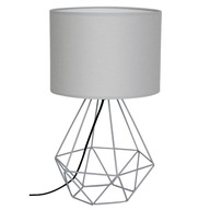 Sivá nočná lampa v industriálnom štýle E27 BASKET MLP7202 EKO-LIGHT Sivá nočná lampa v industriálnom štýle E27 BASKET MLP7202 EKO-LIGHT