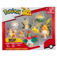Pokemon sada 8 bojových figúrok S9 RAIHU PKW2687