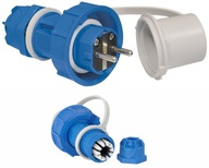 PRENOSNÁ ZÁSTRČKA 16A 230V HERMETICKÁ IP68 PRENOSNÁ ZÁSTRČKA 16A 230V HERMETICKÁ IP68