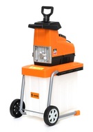 Drvič konárov, frézovací štiepkovač 2800W + nádoba na drevnú štiepku Drvič konárov, frézovací štiepkovač 2800W + nádoba na drevnú štiepku