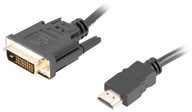 3m DVI-D HDMI zlatý kábel DualLink 4K 3D ARC 24+1 3m DVI-D HDMI zlatý kábel DualLink 4K 3D ARC 24+1