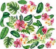 Samolepky na stenu LEAVES 50X100cm LI2 Samolepky na stenu LEAVES 50X100cm LI2