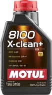 MOTUL 8100 X-CLEAN+ 5W30 SM/CF C3 1L