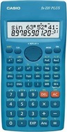 CASIO VEDECKÁ KALKULAČKA FX-220PLUS-2 MODRÁ, 12-DIGICÍTOVÝ DISPLEJ