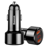 BASEUS LED nabíjačka do auta 2x USB QC 4+ 45W BASEUS LED nabíjačka do auta 2x USB QC 4+ 45W