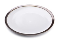BIELY PORCELÁNOVÝ TANIER SO ZLATÝM OBRÁMKOM, 24CM BIELY PORCELÁNOVÝ TANIER SO ZLATÝM OBRÁMKOM, 24CM