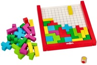 Náučné puzzle Tetris Usporiadajte bloky Woodyland