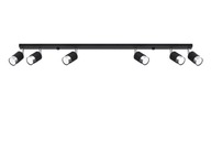Nero 6 stropné svietidlo Čierny chróm GU10 LED SL.1068 SOLLUX