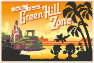 Originálny nástenný plagát Sonic Green Hill Zone Plagáty 91,5x61 cm Originálny nástenný plagát Sonic Green Hill Zone Plagáty 91,5x61 cm