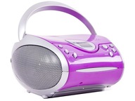 LENCO SCD-24 CD FM rádio prehrávač Fialová LENCO SCD-24 CD FM rádio prehrávač Fialová