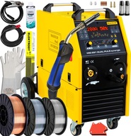 POLOAUTOMATICKÝ MMA TIG ZVÁRACÍ STROJ 400V PULS SYNERGY 3V1