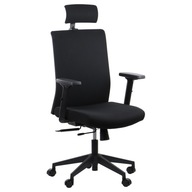 RIVERTON F/H otočná kancelárska stolička - čierna