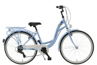 Mestský bicykel Kands 26 Laura blue 15