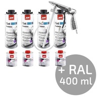 4 x APP PREDATOR TINT farba + RAL základ + pištoľ 4 x APP PREDATOR TINT farba + RAL základ + pištoľ