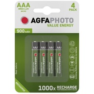4x BATÉRIA AGFAFOTO BATÉRIA AAA LR03 HR03 1,2V 4x BATÉRIA AGFAFOTO BATÉRIA AAA LR03 HR03 1,2V
