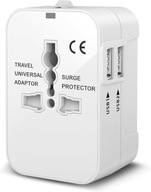 ADAPTÉR USA UK EU AUS CESTOVNÁ SIEŤ ADAPTÉR + 2x USB ADAPTÉR USA UK EU AUS CESTOVNÁ SIEŤ ADAPTÉR + 2x USB