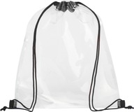TRANSPARENTNÝ batoh BAG plážová taška čierna