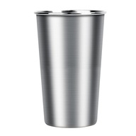 Šálka na kávu z nehrdzavejúcej ocele 500 ml Kovová Ku Šálka na kávu z nehrdzavejúcej ocele 500 ml Kovová Ku