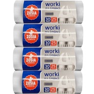 ZOSIA SAMOSIA VRECKÁ NA ODPAD S RÚČKAMI 25 LITROV 30 KS ZOSIA SAMOSIA VRECKÁ NA ODPAD S RÚČKAMI 25 LITROV 30 KS