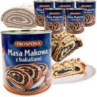 Maková hmota so sušeným ovocím a orechmi 900g PROSPONA X6 BAL