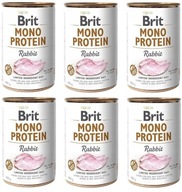 BRIT Mono Protein Rabbit 6x 400g BRIT Mono Protein Rabbit 6x 400g