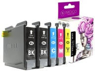 5x atrament BROTHER atrament LC970 LC1000 DCP770CW DCP750CW 5x atrament BROTHER atrament LC970 LC1000 DCP770CW DCP750CW