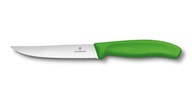 Victorinox steakový nôž 12cm zelený 6.7936.12L4 Victorinox steakový nôž 12cm zelený 6.7936.12L4