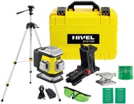Krížový laser Nivel System CL3G, zelený, statív Krížový laser Nivel System CL3G, zelený, statív