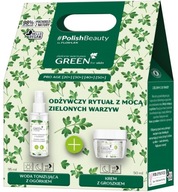 PolishBeauty Zelená tónovacia voda 95ml krém 50ml PolishBeauty Zelená tónovacia voda 95ml krém 50ml