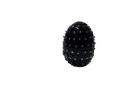 Veľkonočné vajíčko, čierne flitre, 4 cm