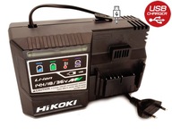 Hikoki UC18YSL3 18V 36V USB MultiVolt 8A nabíjačka Hikoki UC18YSL3 18V 36V USB MultiVolt 8A nabíjačka