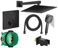 Termostat HANSGROHE podomietkový set ČIERNA 30 cm Termostat HANSGROHE podomietkový set ČIERNA 30 cm