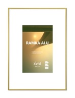 ALU rám 29,7x42 (A3) zlatý (RA20) ALU rám 29,7x42 (A3) zlatý (RA20)
