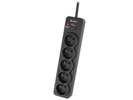 PowerGuard PRO 1,8 m predlžovací kábel (5 zásuviek) PowerGuard PRO 1,8 m predlžovací kábel (5 zásuviek)