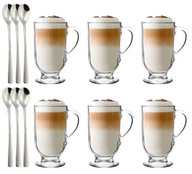 Poháre na latte macchiato + lyžičky Altom Design Werona 310 ml Poháre na latte macchiato + lyžičky Altom Design Werona 310 ml