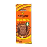 Mliečna čokoláda s orieškovou krémovou náplňou Feastables Mrbeast 60g Mliečna čokoláda s orieškovou krémovou náplňou Feastables Mrbeast 60g