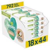 Pampers Harmonie Coco vlhčené obrúsky 18x44 Pampers Harmonie Coco vlhčené obrúsky 18x44