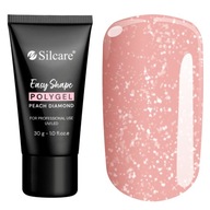 SILCARE Easy Shape Polygel UV akrylový gél na nechty Peach Diamond 30g SILCARE Easy Shape Polygel UV akrylový gél na nechty Peach Diamond 30g