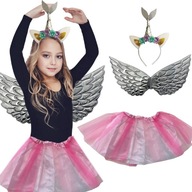 SET 3v1 UNICORN OUTFIT ČELENKA SUKNE SET 3v1 UNICORN OUTFIT ČELENKA SUKNE