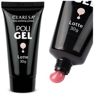 Claresa Poli Gel stavebný gél akrylový gél LATTE 30g Claresa Poli Gel stavebný gél akrylový gél LATTE 30g