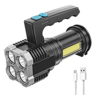 NABÍJACIE T6 LED COB USB BATERKA