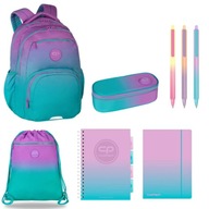 Gradient Blueberry set, batoh 23L + 7 prvkov